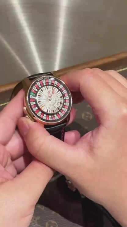 Bonest Gatti Europäisches Roulette Mechanische Uhr